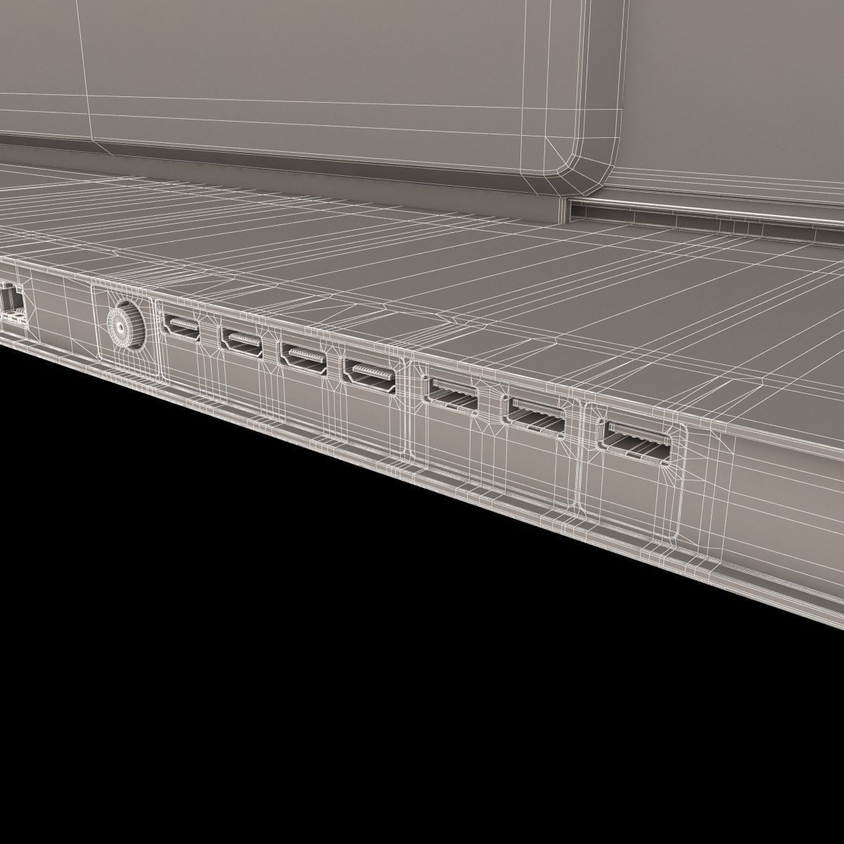 LGLG Signature 4K TV OLED 65 Inch 3D model_23