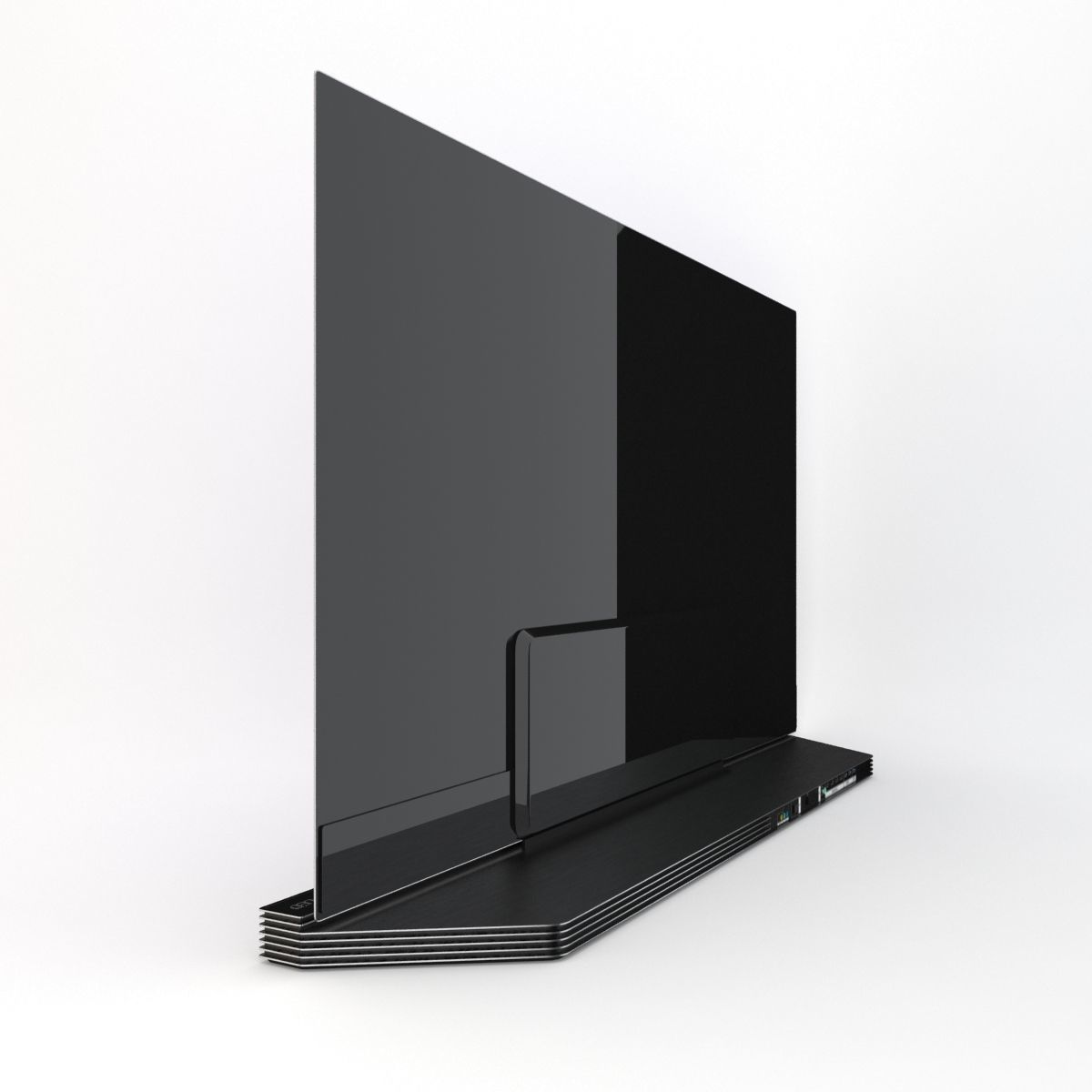 LGLG Signature 4K TV OLED 65 Inch 3D model_5