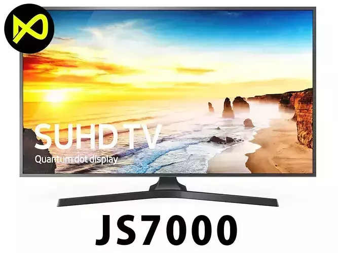 Samsung 4K SUHD JS7000 Series Smart TV 65 3D model