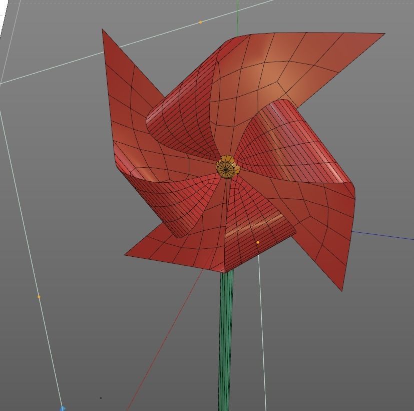 pinwheel 3D model_3