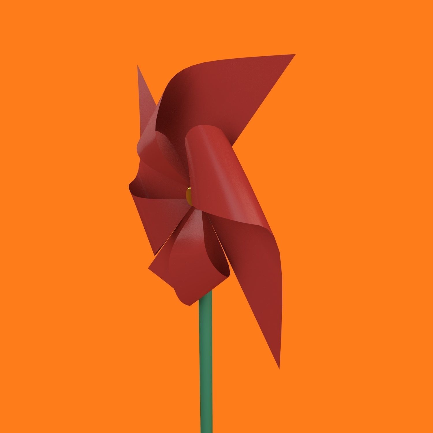 pinwheel 3D model_2