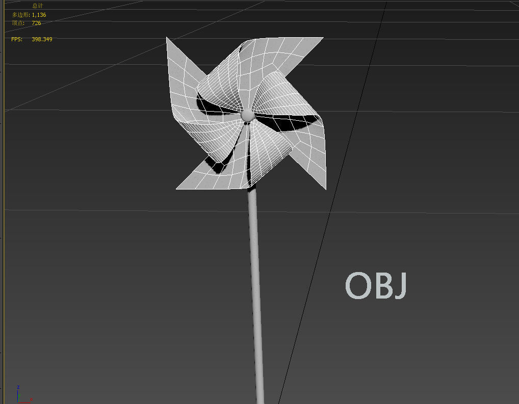 pinwheel 3D model_5