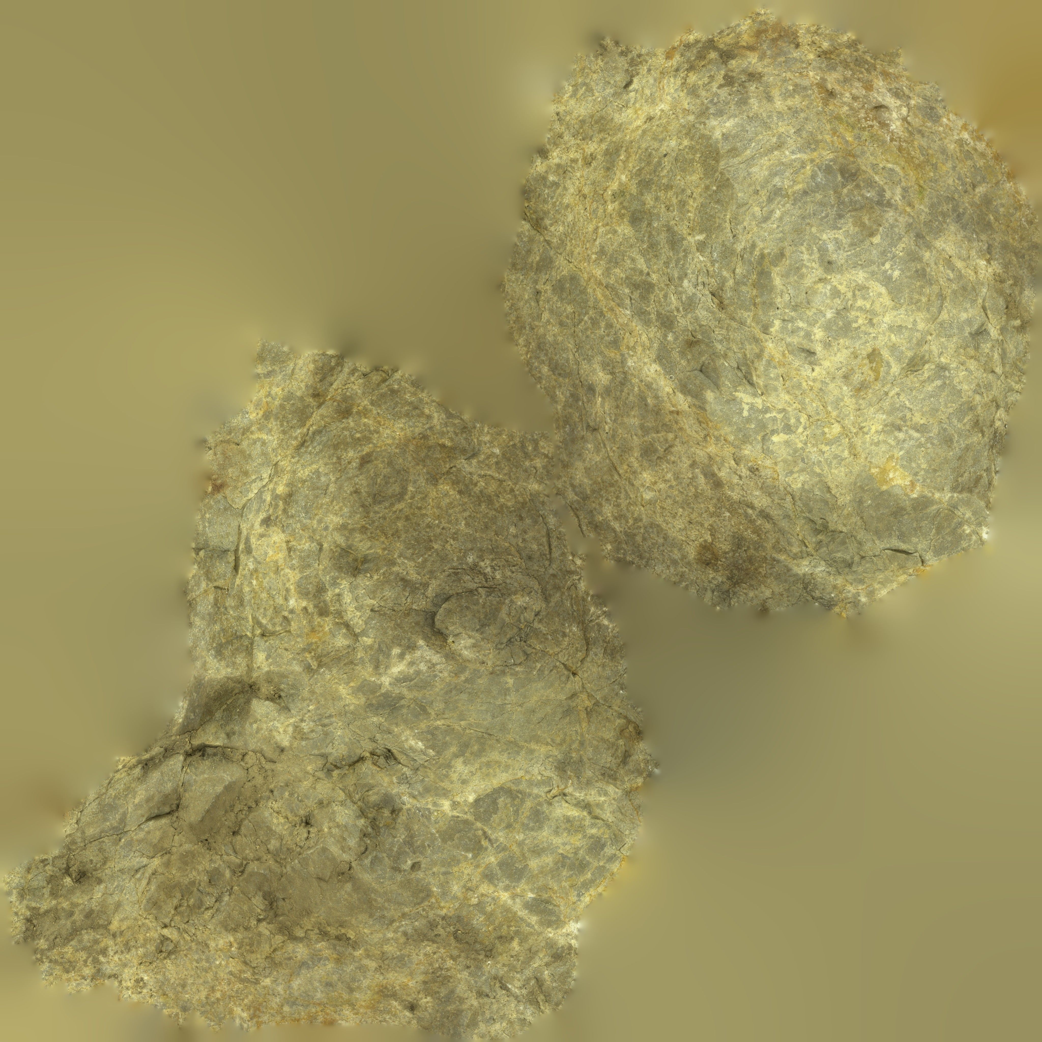 Rock 3D model low-poly Low-poly 3D model_8