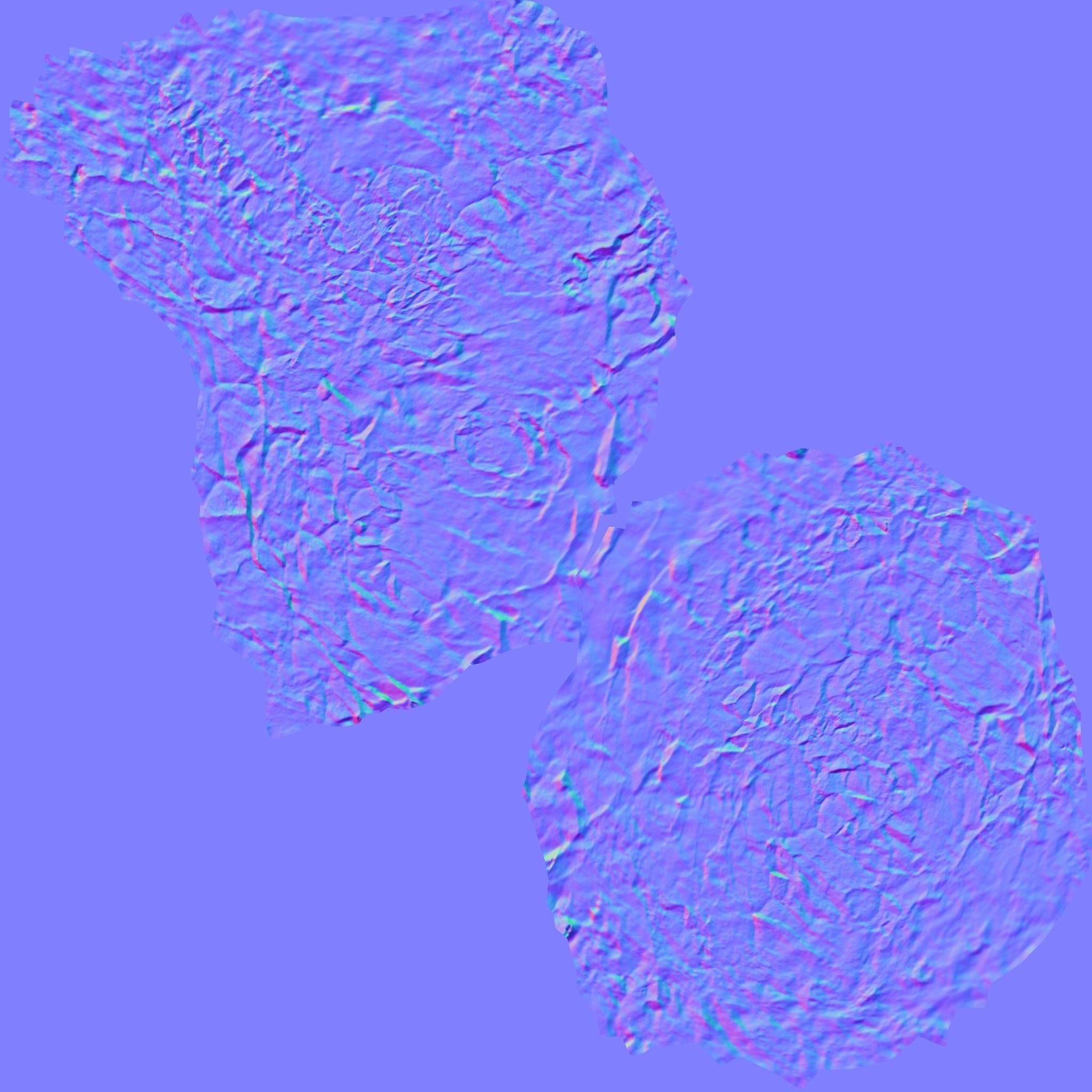 Rock 3D model low-poly Low-poly 3D model_10