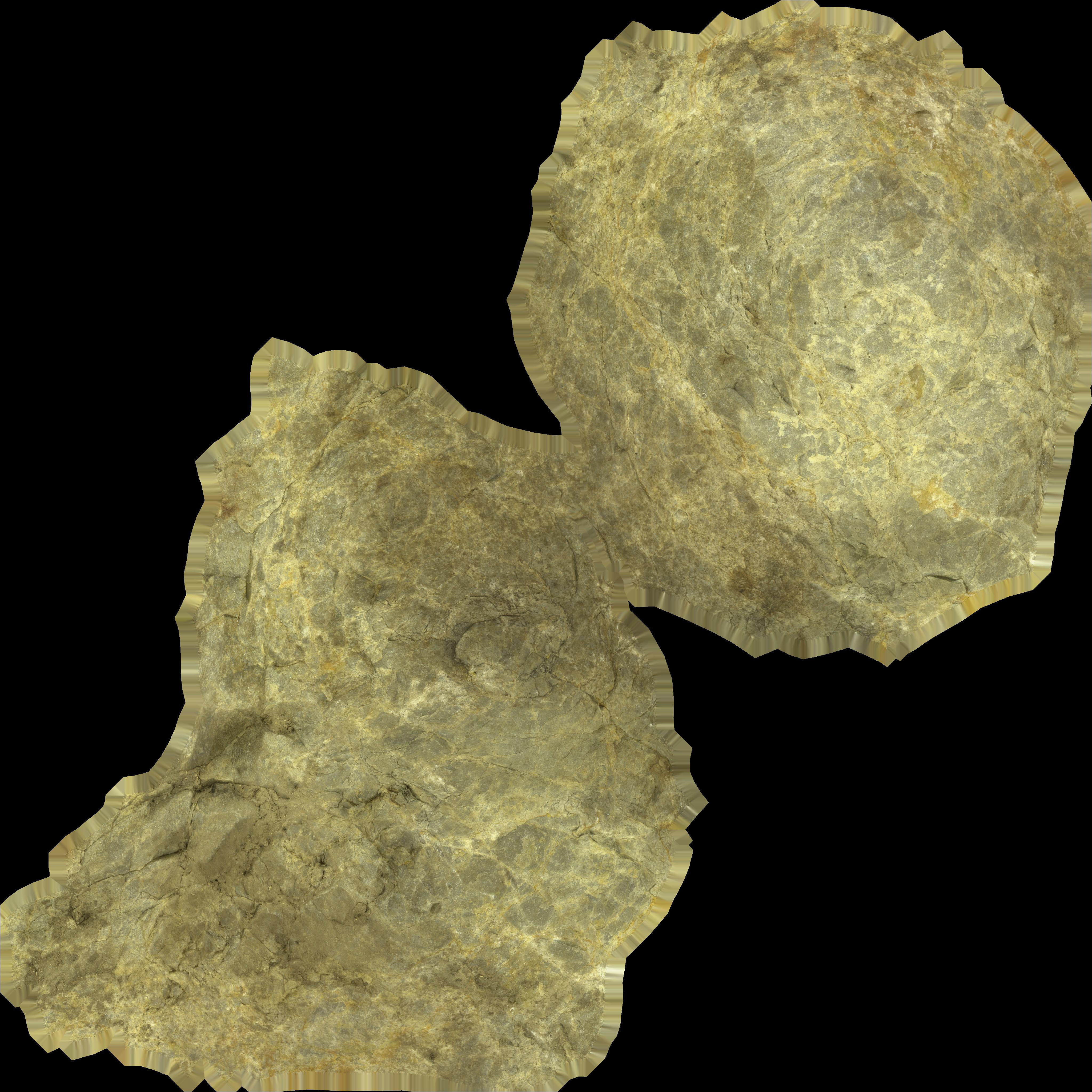 Rock 3D model low-poly Low-poly 3D model_9