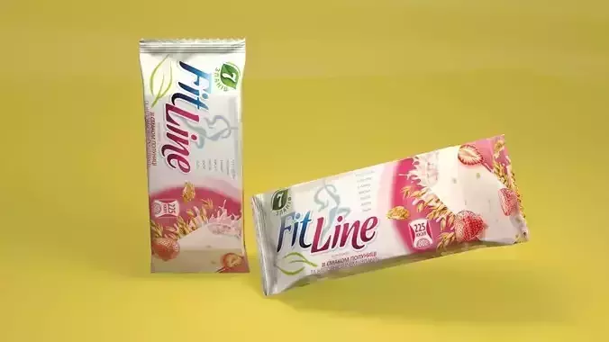 Chocolate Packet 3D model