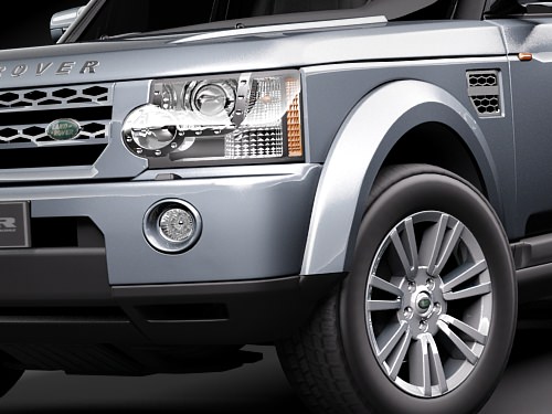LandRover Discovery 4 3D model_1