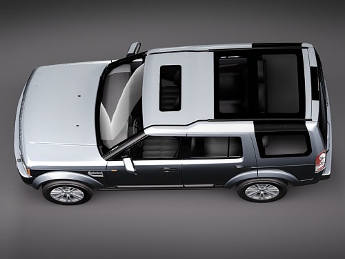 LandRover Discovery 4 3D model_7