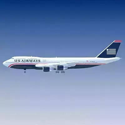 Boeing US Airways V2 3D model