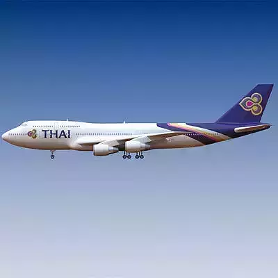 Thai Airways Boeing 3D model