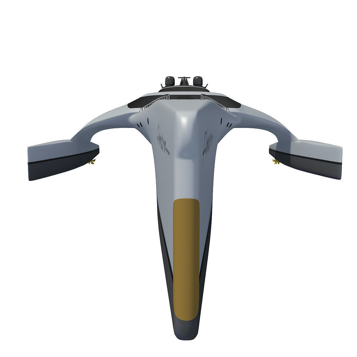 Collection of 4 Luxury Yachts  3D model_19