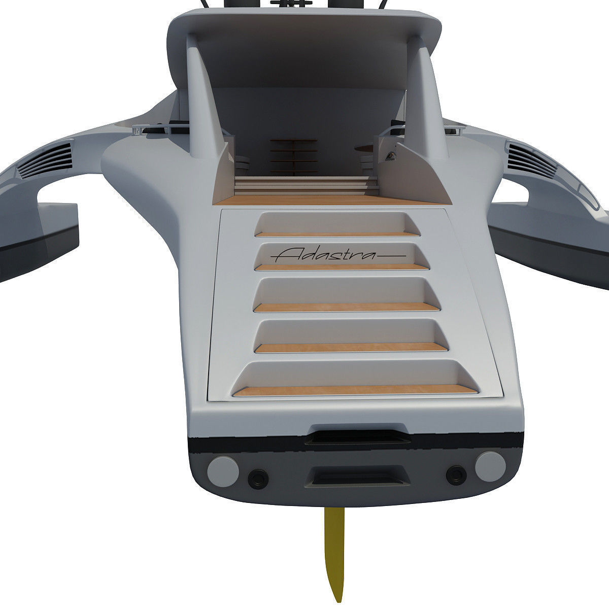 Collection of 4 Luxury Yachts  3D model_30