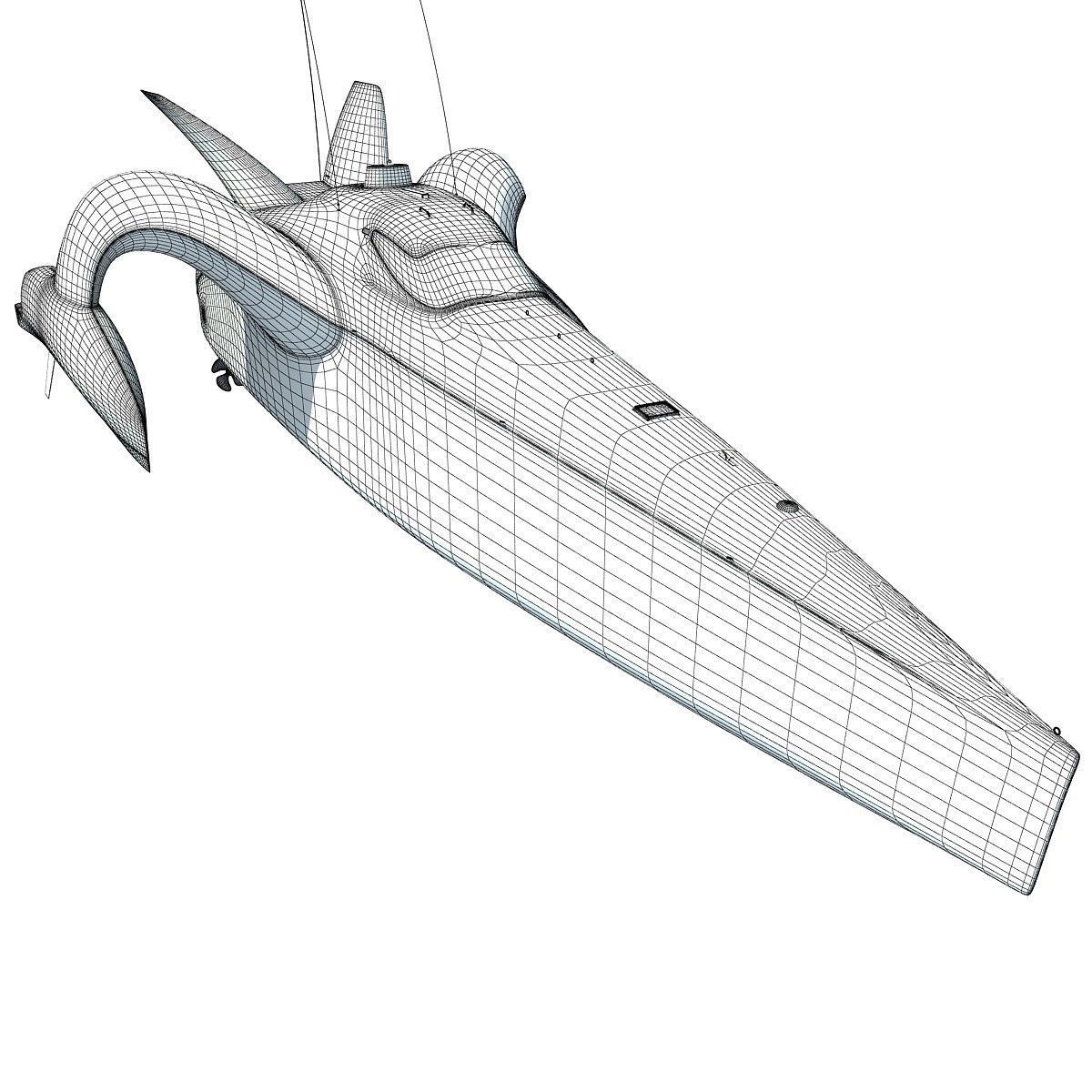 Collection of 4 Luxury Yachts  3D model_21