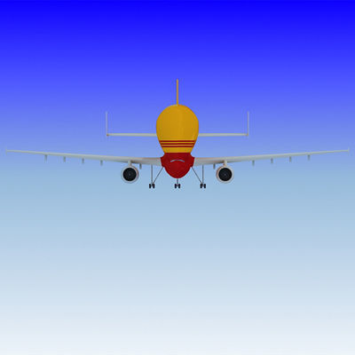 DHL Large Airbus  3D model_5