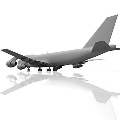 Spirit Airlines Boeing 3D model_7