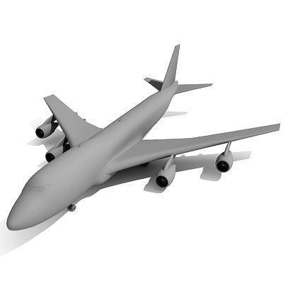 Spirit Airlines Boeing 3D model_6