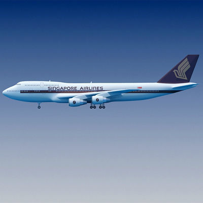 Singapore Airlines Boeing 747 3D model