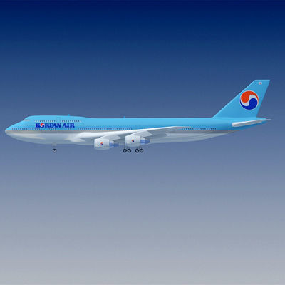 Korean Air Boeing 747 3D model