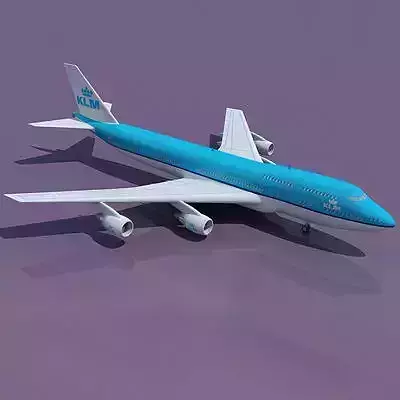 Korean Air Boeing 3D model