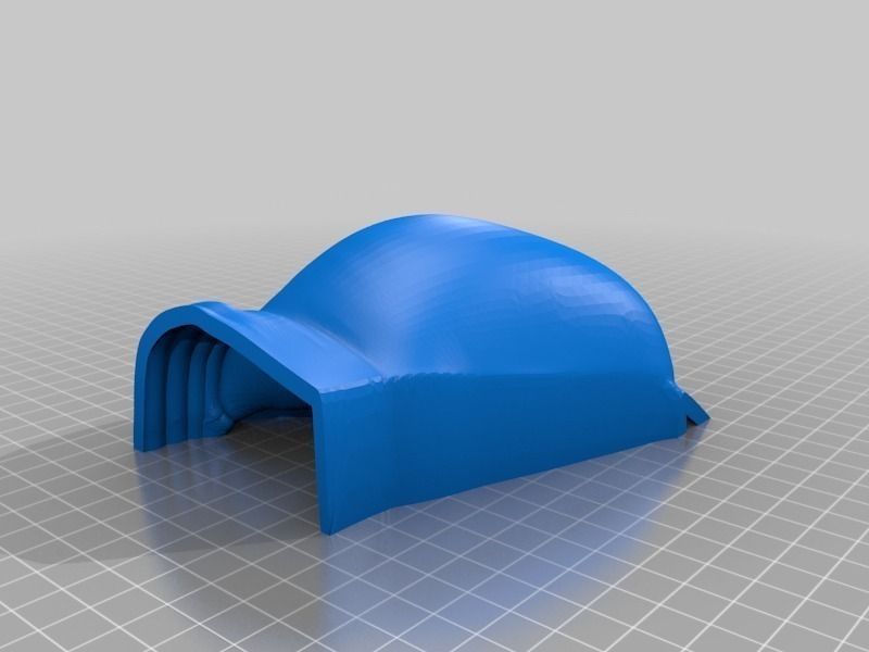 Full Scale Stormtrooper Helmet wearable 3D print model_4