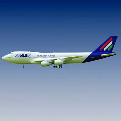 Hungarian Airlines 3D model