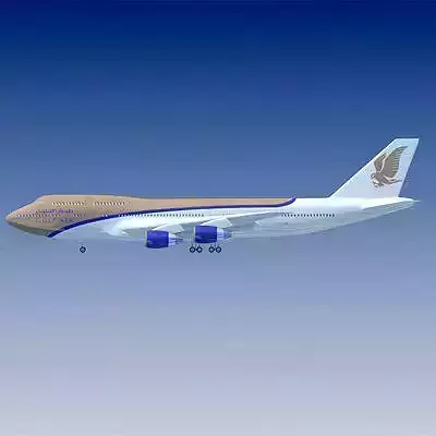 Gulf Air 3D model