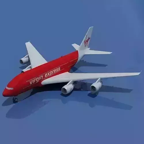 Virgin Express Model Airbus A380