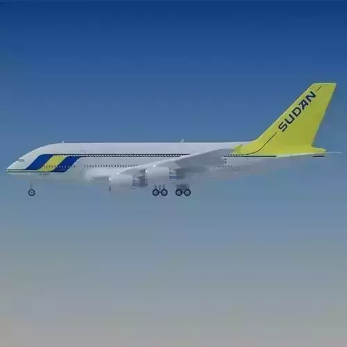Sudan Airways Airbus A380