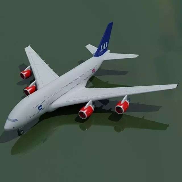Scandinavian Airlines SAS 3D model_0