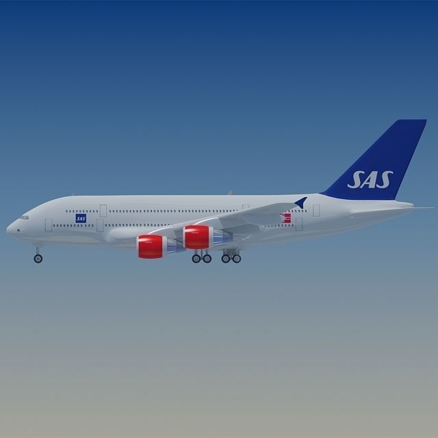 Scandinavian Airlines SAS 3D model_1