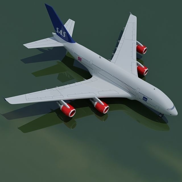 Scandinavian Airlines SAS 3D model_2