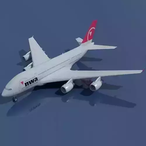 North West Airbus A380 