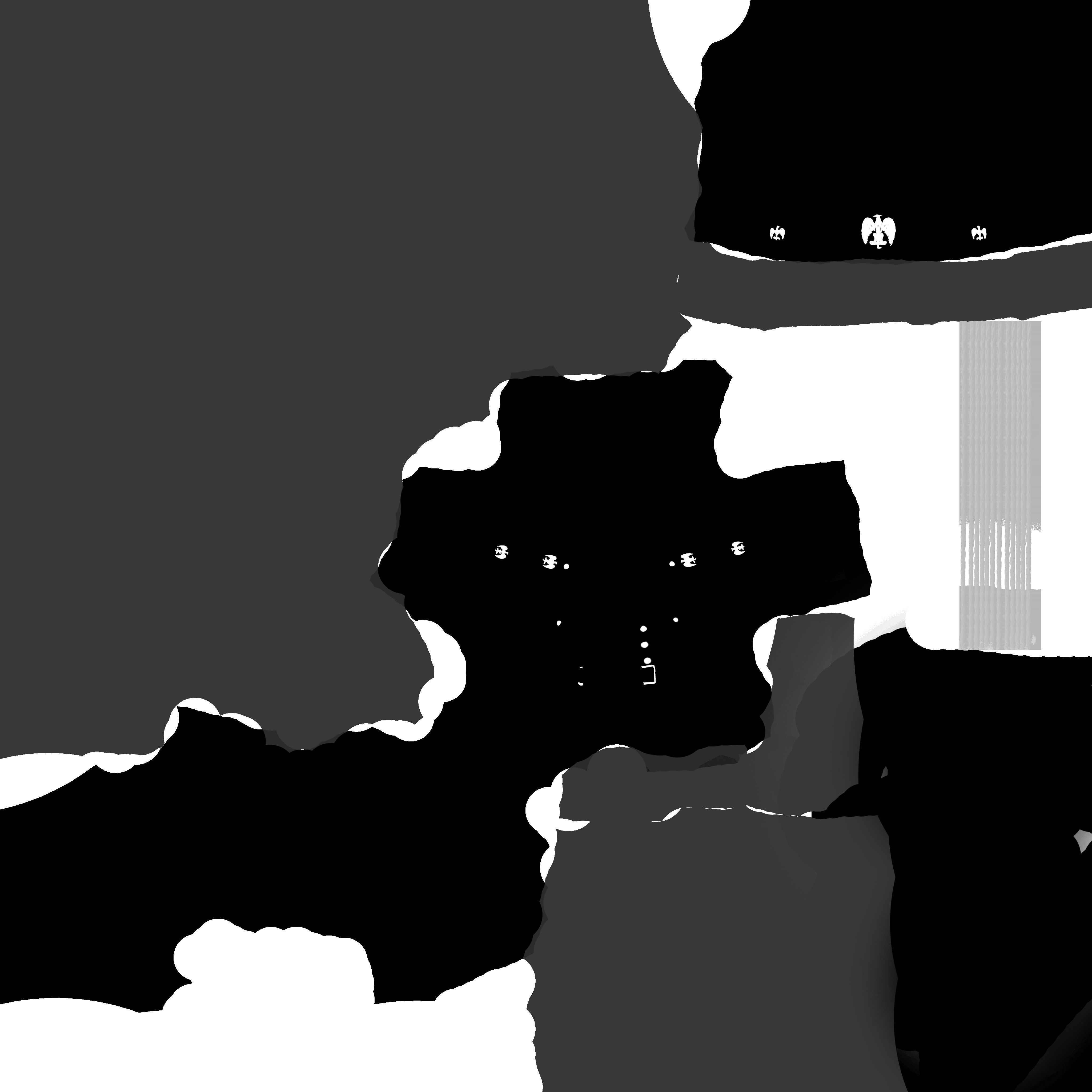 Benito Mussolini caricature rigged animated game character  Low-poly 3D model_23