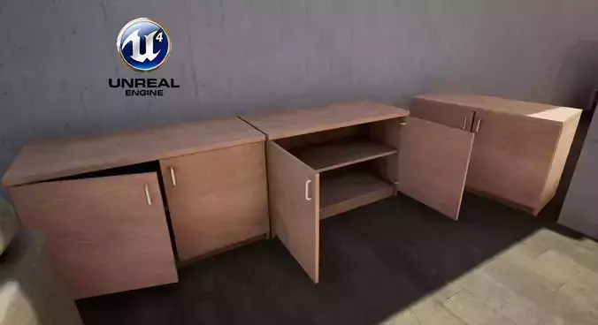 Storage Cabinet 140x70x90