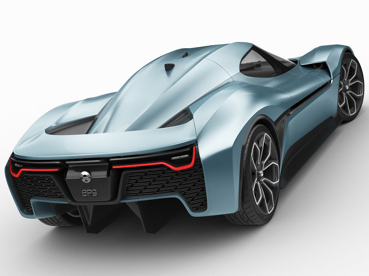 NIO EP9 3D model_1