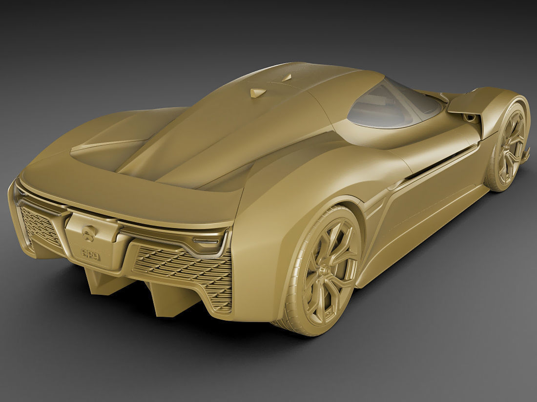 NIO EP9 3D model_16