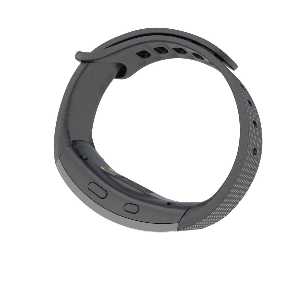 Samsung Gear Fit2 Black 3D model_7