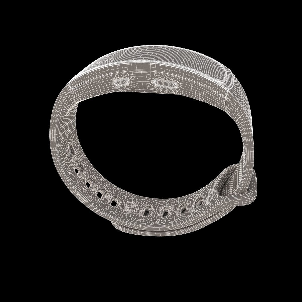 Samsung Gear Fit2 Black 3D model_15