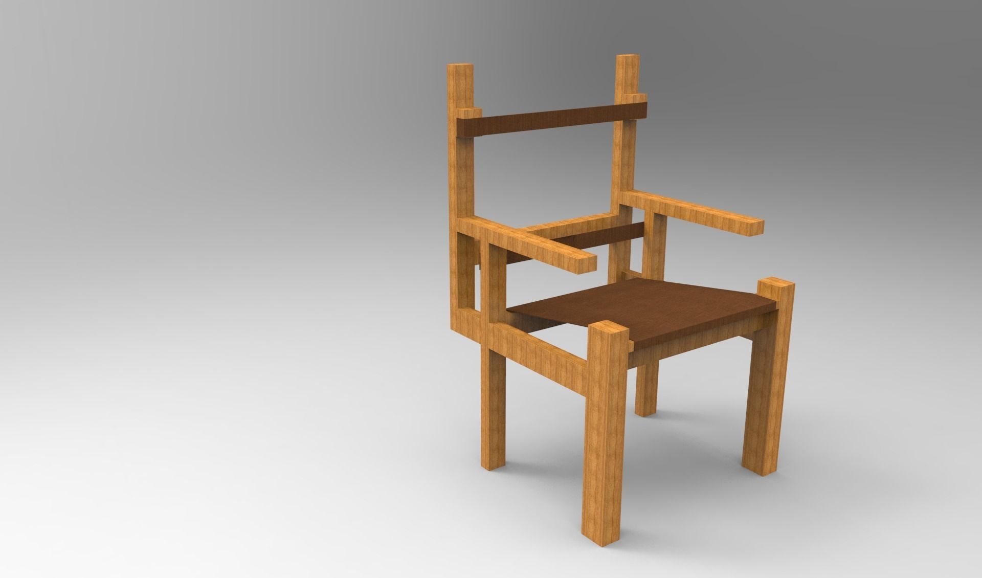 Marcel Breuer-Slatted Chair 3D print model