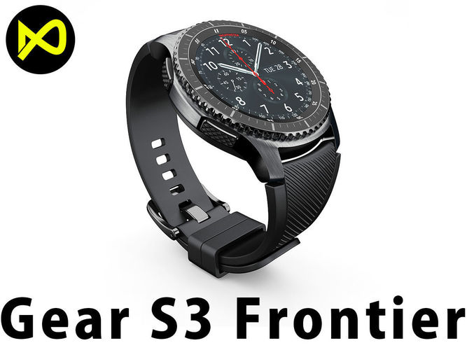 Samsung Gear S3 Frontier 3D model