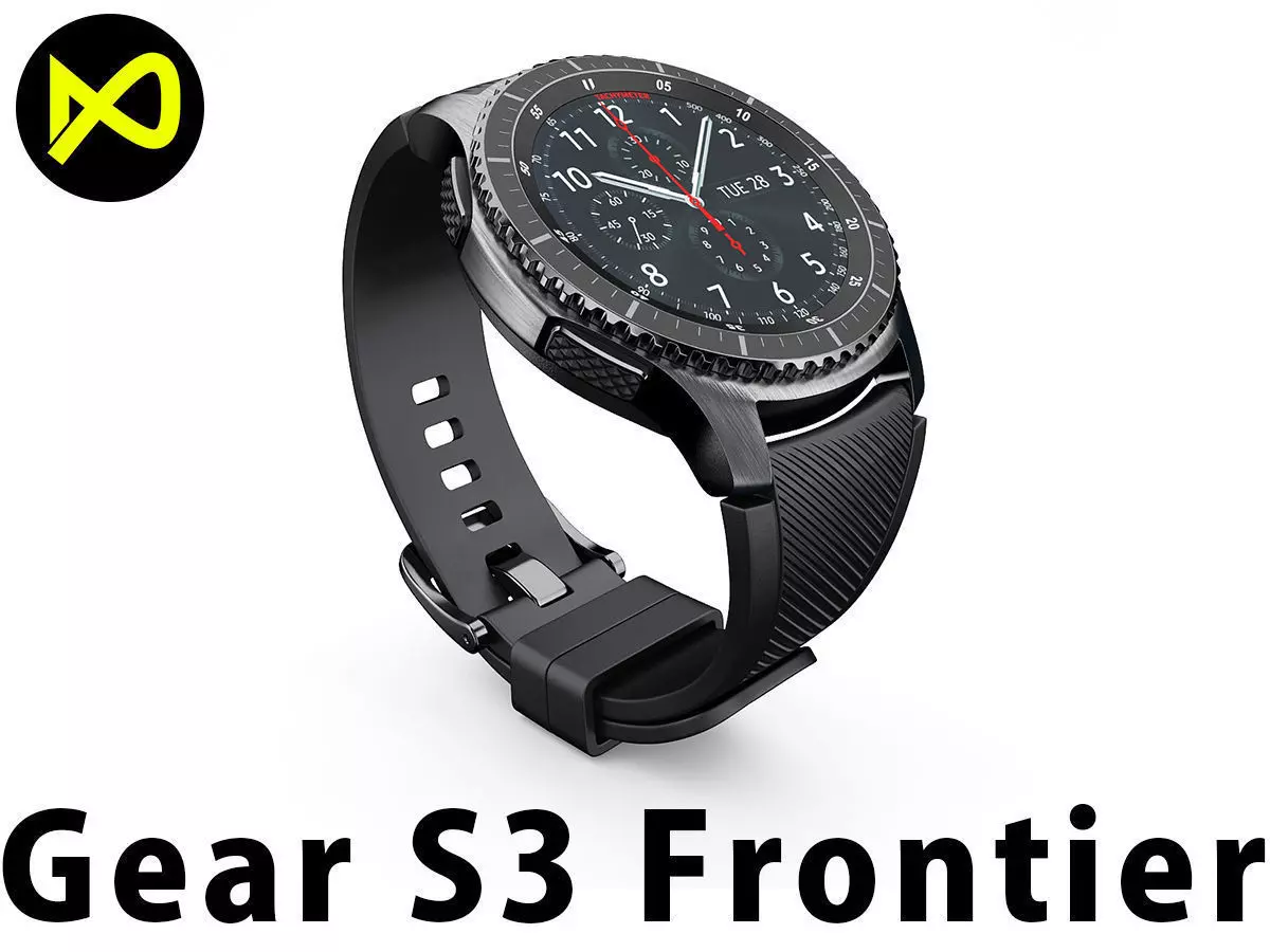 Samsung Gear S3 Frontier 3D model_0