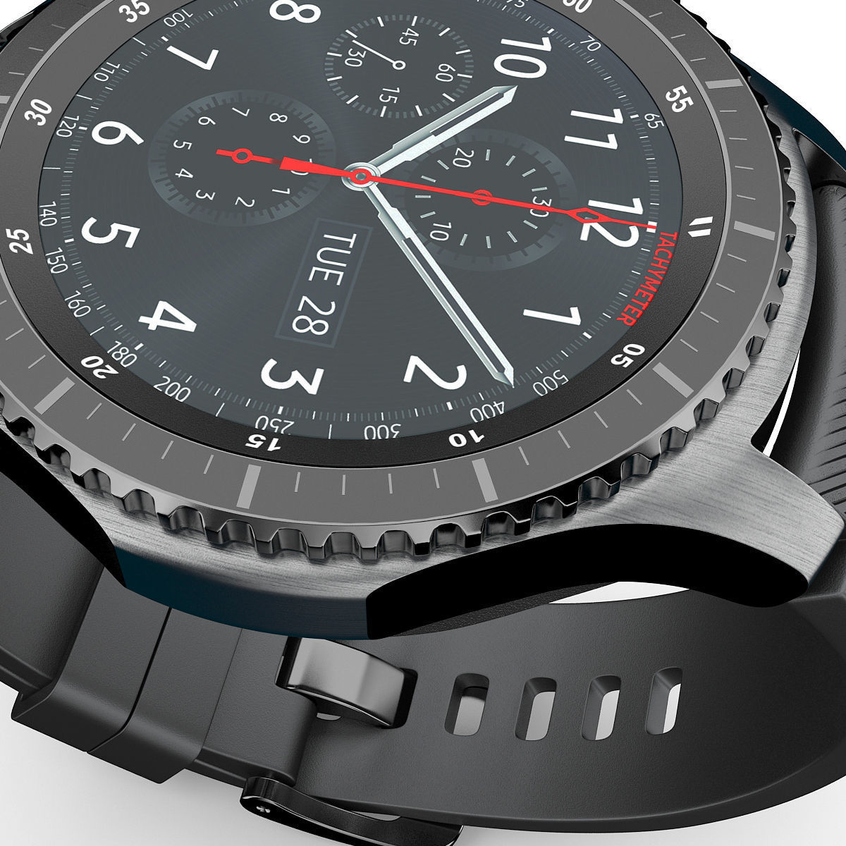 Samsung Gear S3 Frontier 3D model_4