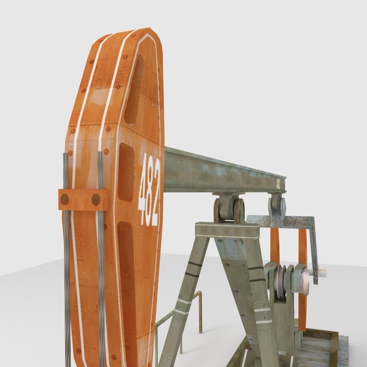 Oil pump 3D model_3