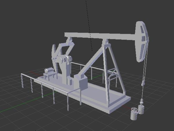 Oil pump 3D model_5