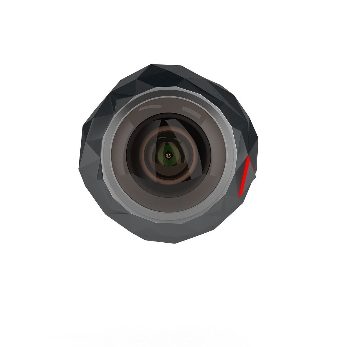 360Fly Camera 360 Action Camera 3D model_5