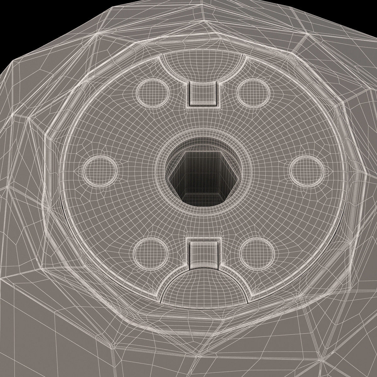 360Fly Camera 360 Action Camera 3D model_18