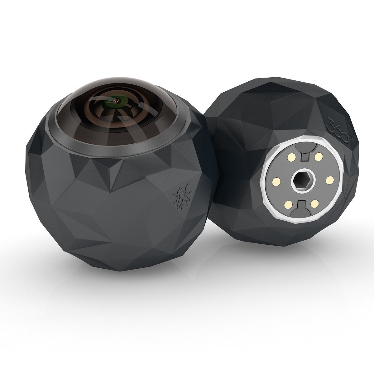 360Fly Camera 360 Action Camera 3D model_7