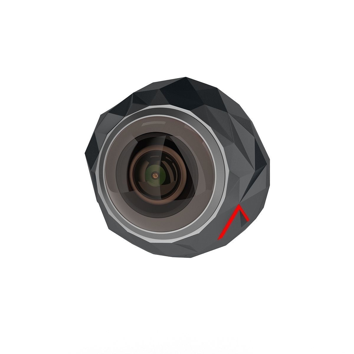 360Fly Camera 360 Action Camera 3D model_2