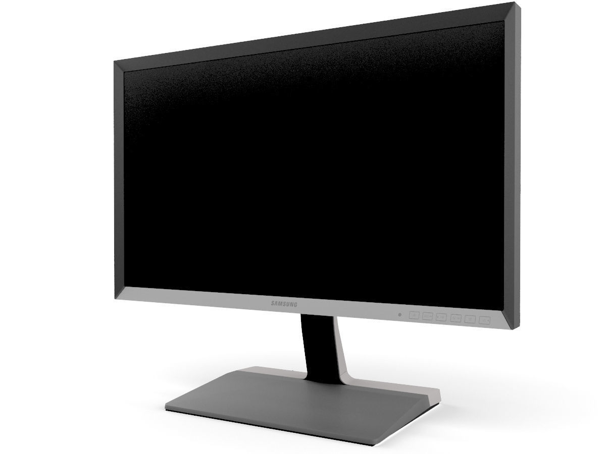 Monitor Samsung S27 850D 3D model 3D model_1