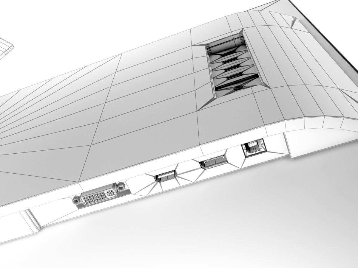 Monitor Samsung S27 850D 3D model 3D model_24